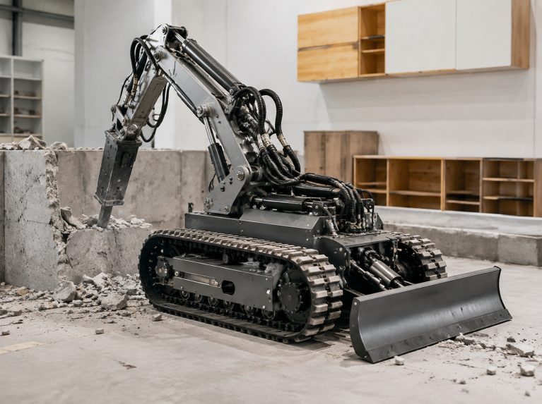 下花园区破拆机器人专用履带底盘
